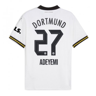 Fotbalové Dres Borussia Dortmund Karim Adeyemi #27 Alternativní 2024-25 Krátký Rukáv Fotbalové Dres Borussia Dortmund Karim Adeyemi #27 Alternativní 2024-25 Krátký Rukáv